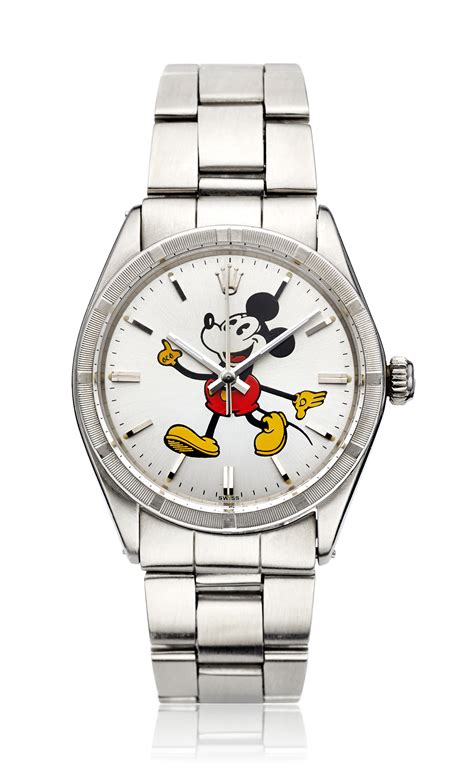 mickey rolex watch|collectible mickey mouse watches.